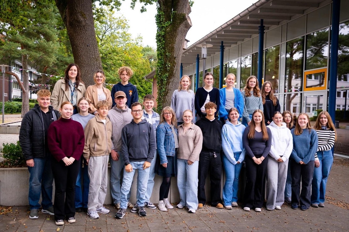 Gruppenbild der Sch&uuml;lervertretung am Georgianum