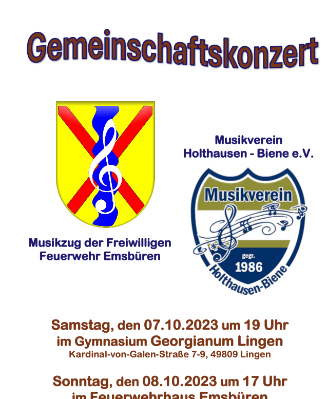 Gemeinschaftskonzert im Forum des Georgianums
