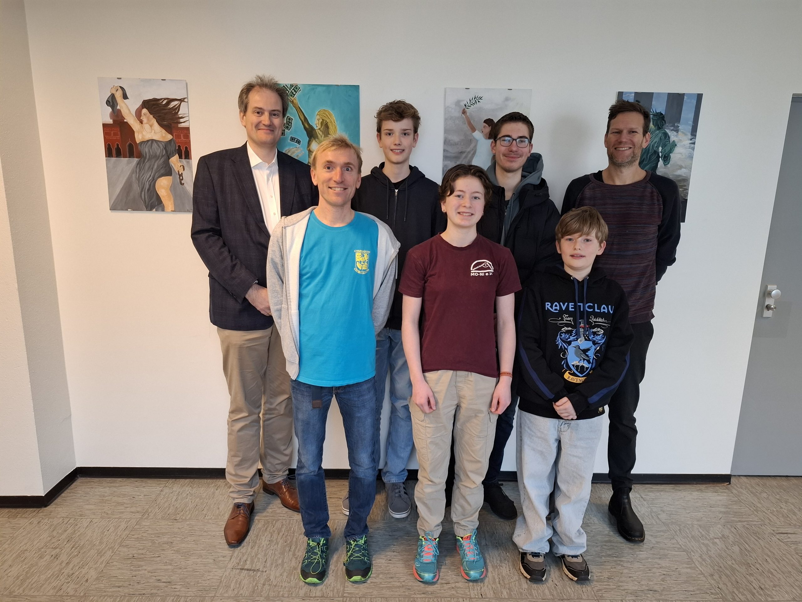 Gleich vier im Landesfinale - Georgianum überzeugt in Mathematik