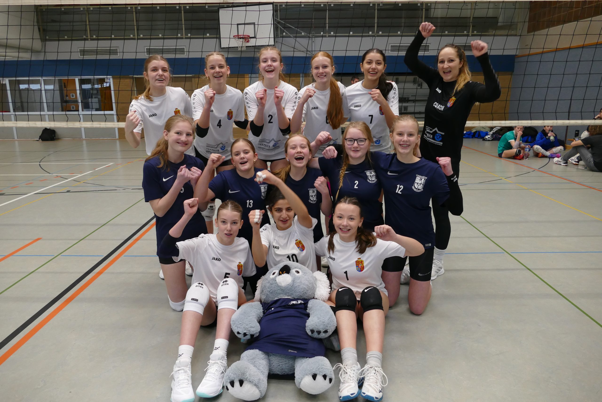 Doppelte Freude bei den Volleyballerinnen: Bezirkssieger in Bersenbrück!